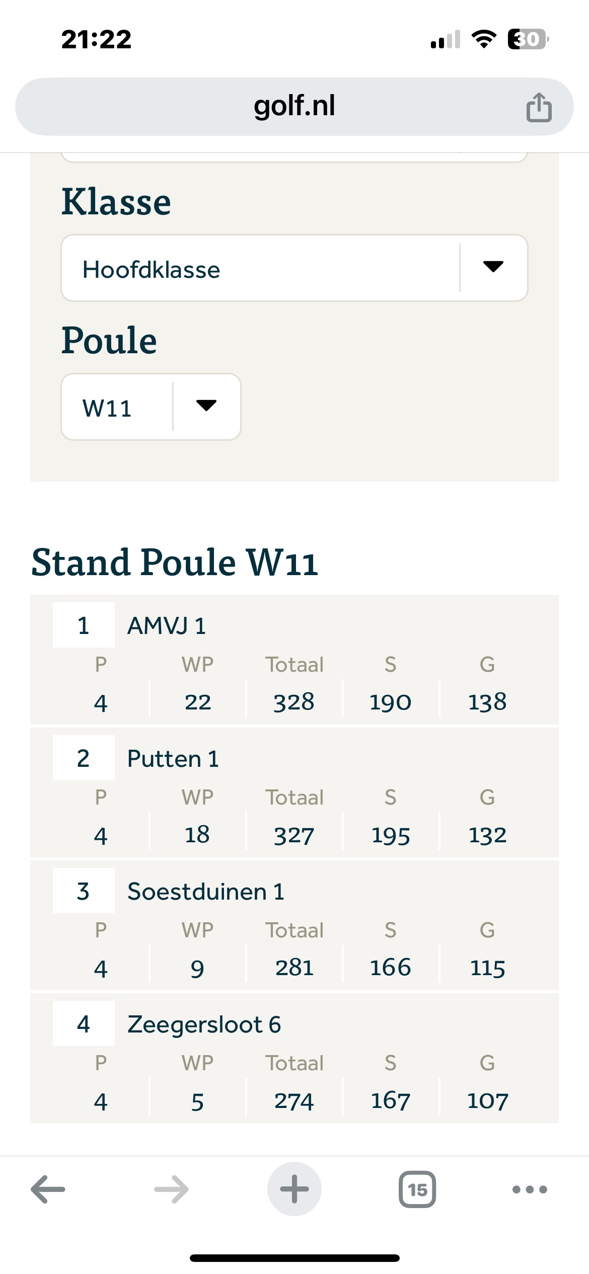 Na competitie